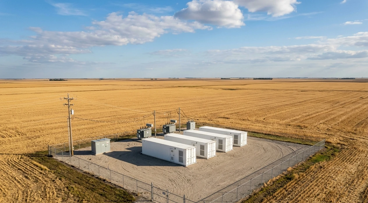 A real Bipbitcoin mining site